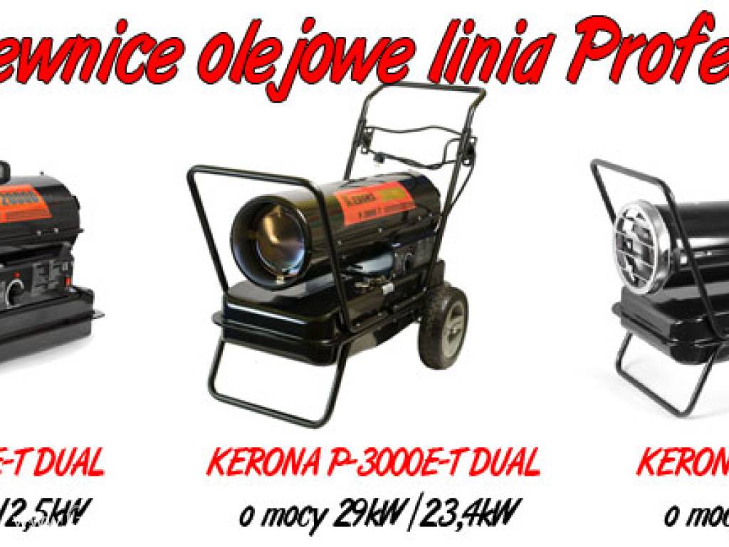 Nagrzewnica olejowa z termostatem KERONA P-5000 DUAL o mocy 41/32,8 kW 8