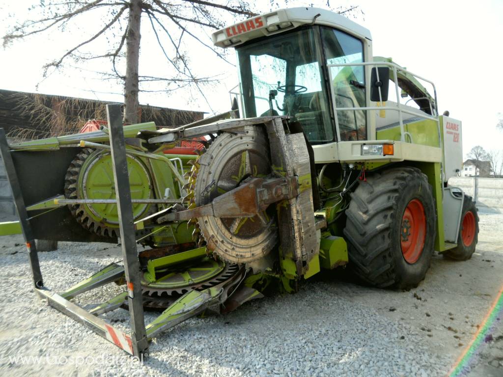 SIECZKARNIA CLAAS JAGUAR 820 ROK 1998 + Kemper Claas Champion RU450