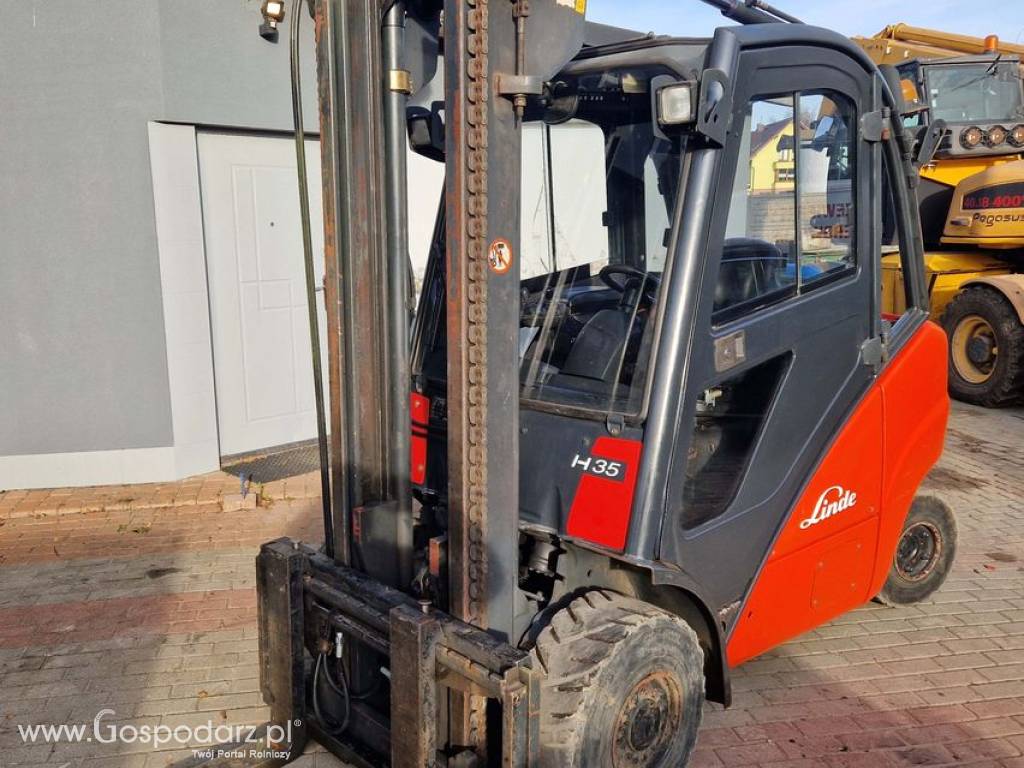 Wózek widłowy Linde H35T sprzedaż, wynajem, serwis wózki widłowe