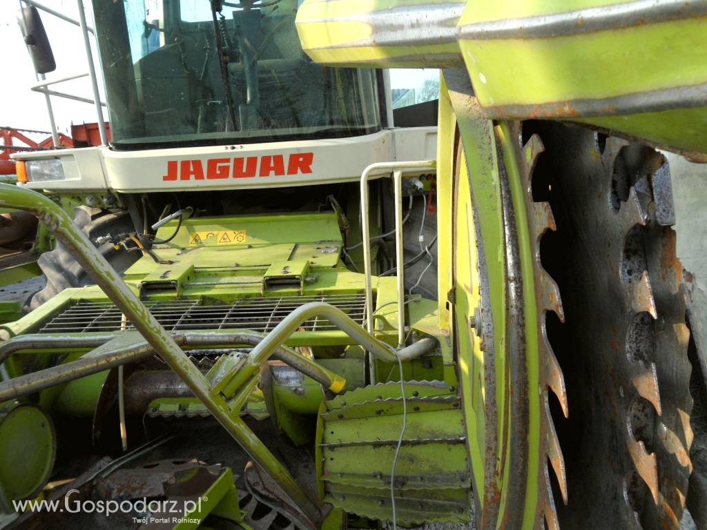 SIECZKARNIA CLAAS JAGUAR 820 ROK 1998 + Kemper Claas Champion RU450 8