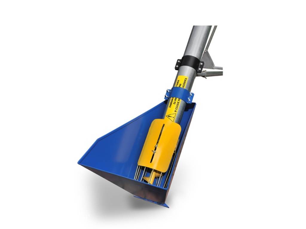 przenośniki skośne - Kosze nakładane na przenośniki zaciągowe.