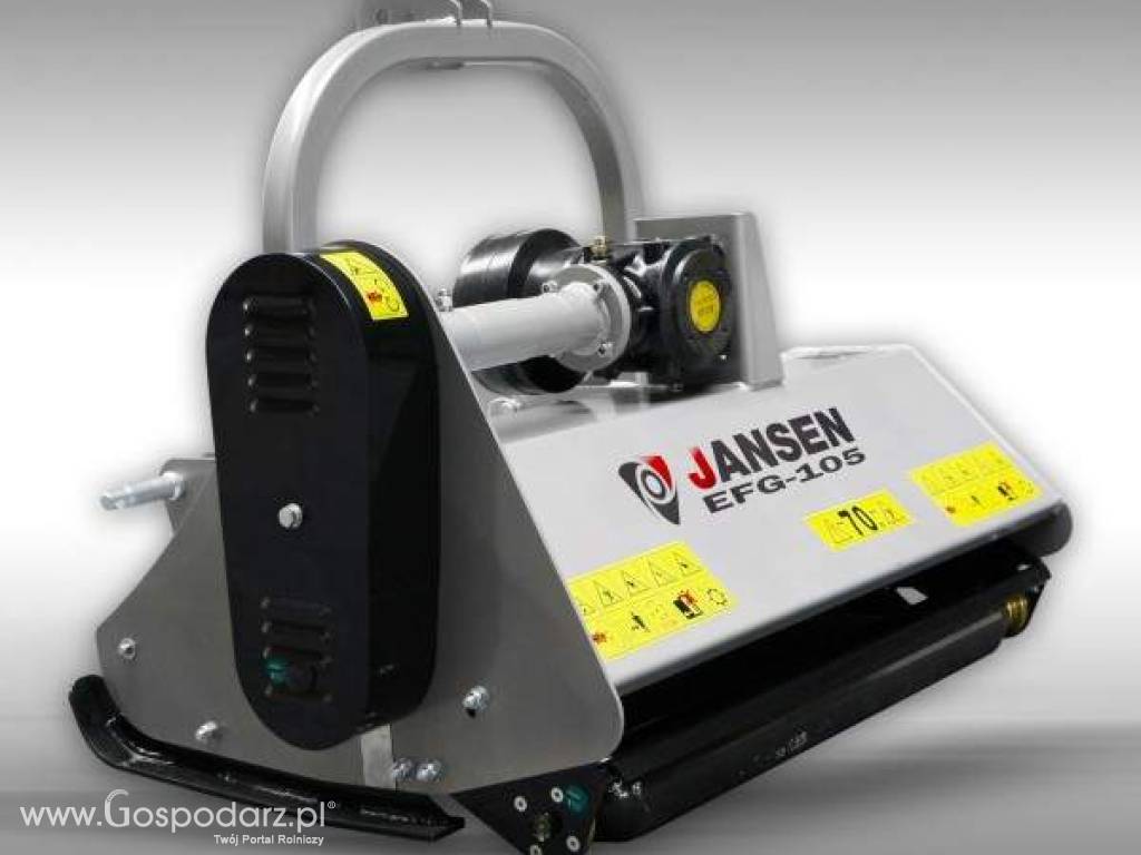 KOSIARKA BIJAKOWA: szerokość robocza 105 cm, bijak łopatka 400g 4