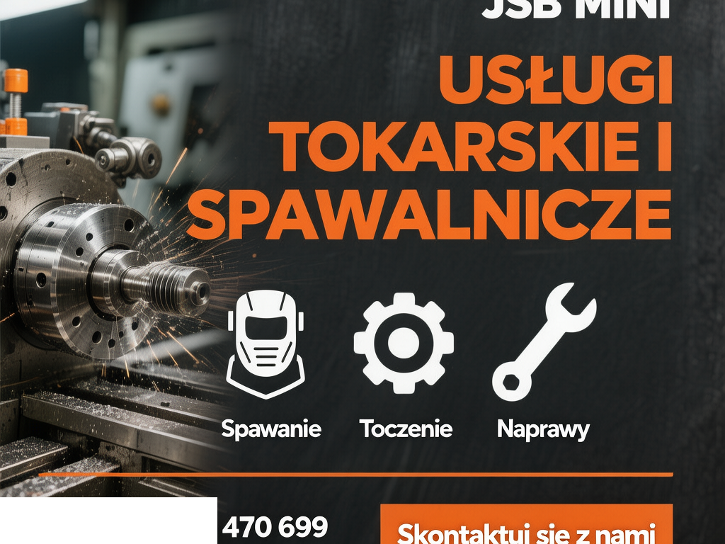 USŁUGI TOKARSKIE I SPAWALNICZE