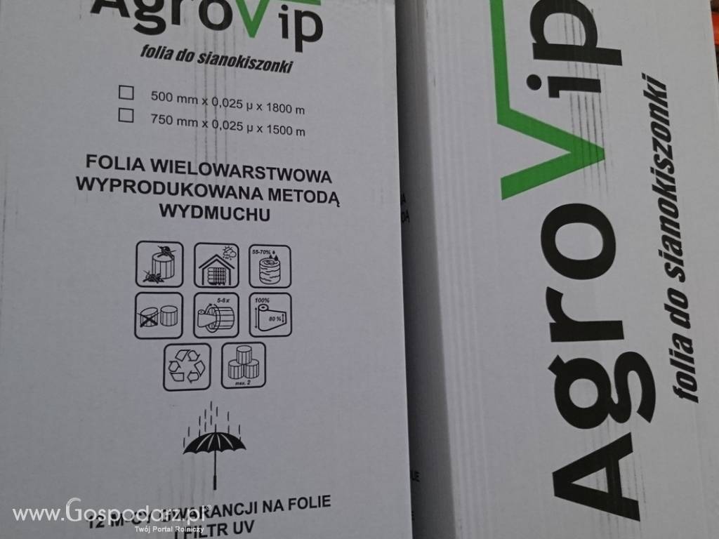 Folia do sianokiszonki Agro Vip 500 mm