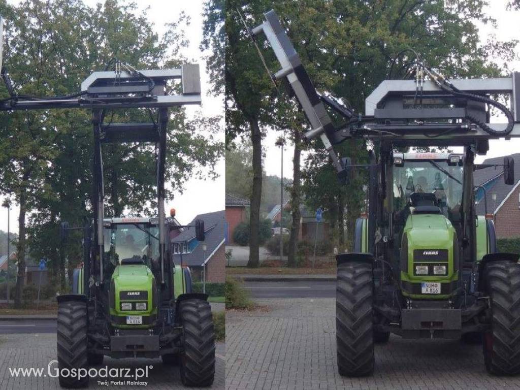 Piła 3-tarczowa na ramieniu, szerokość robocza 175cm 4