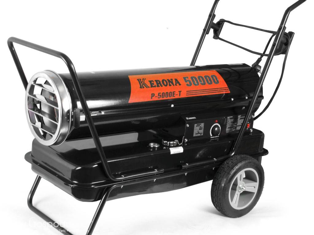 Nagrzewnica olejowa z termostatem KERONA P-5000 DUAL o mocy 41/32,8 kW