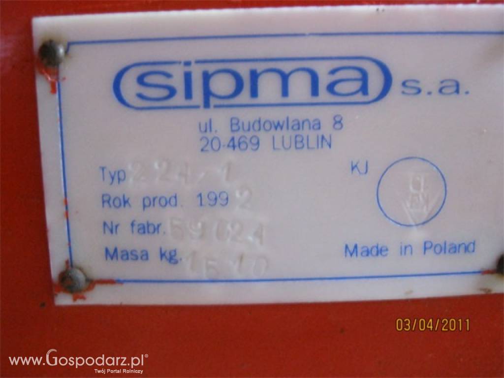 PRASA SIPMA Z-224/1 -1992 6