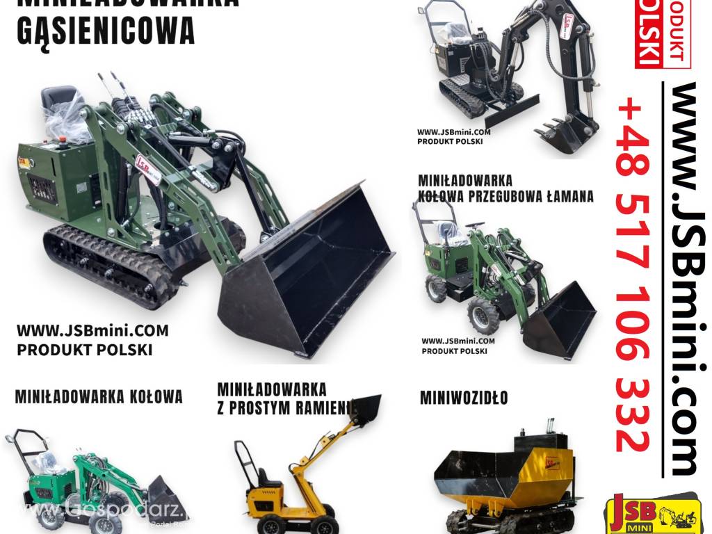 Ładowarka Koparka Wozidło - NOWE 2025 - Prosto od Producenta