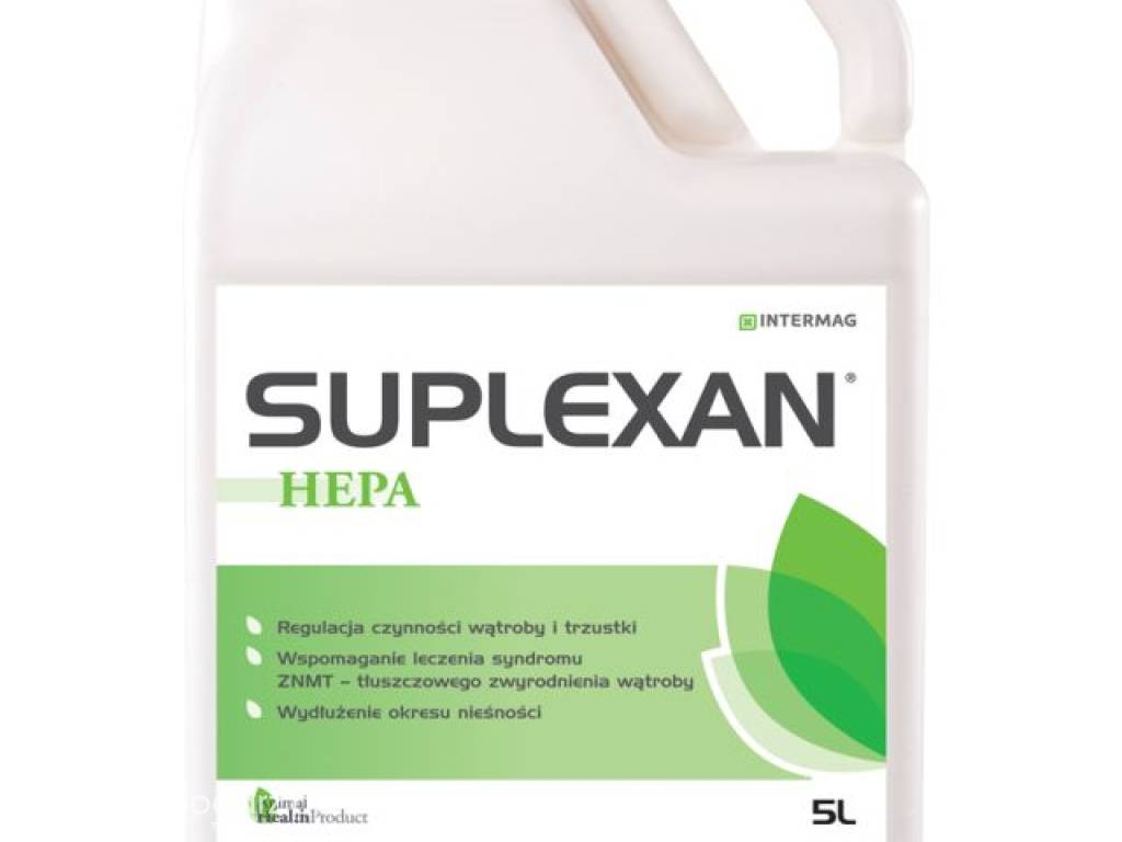 Suplexan Hepa na wątrobę, pobór paszy, metabolizm