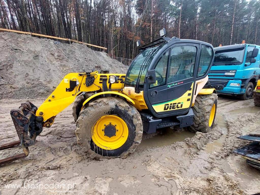 Wynajem ładowarek teleskopowych - ładowarki teleskopowe Merlo Manitou Dieci 7