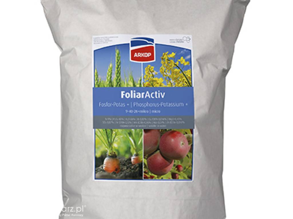 Nawóz NPK - FoliarActiv Fosfor-Potas  9-40-26 + mikro