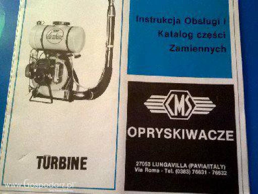 Dwufunkcyjny opryskiwacz na środki sypkie i płynne