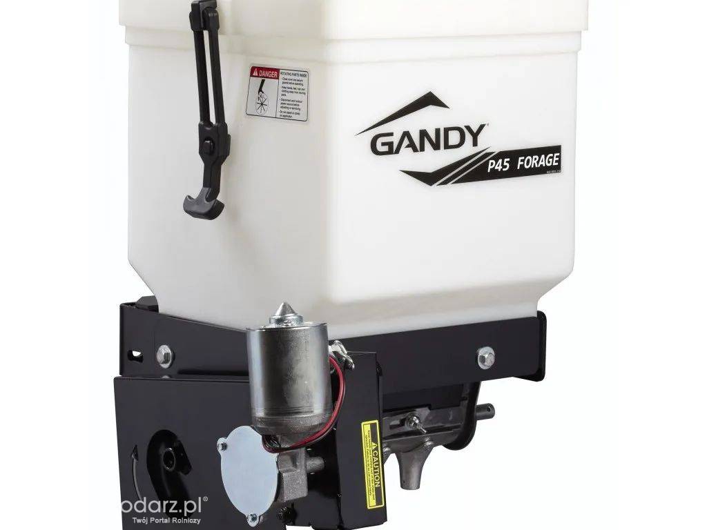 Rozrzutnik Gandy napędzany elektrycznie (12 V.) o pojemności 30 l ZIBO