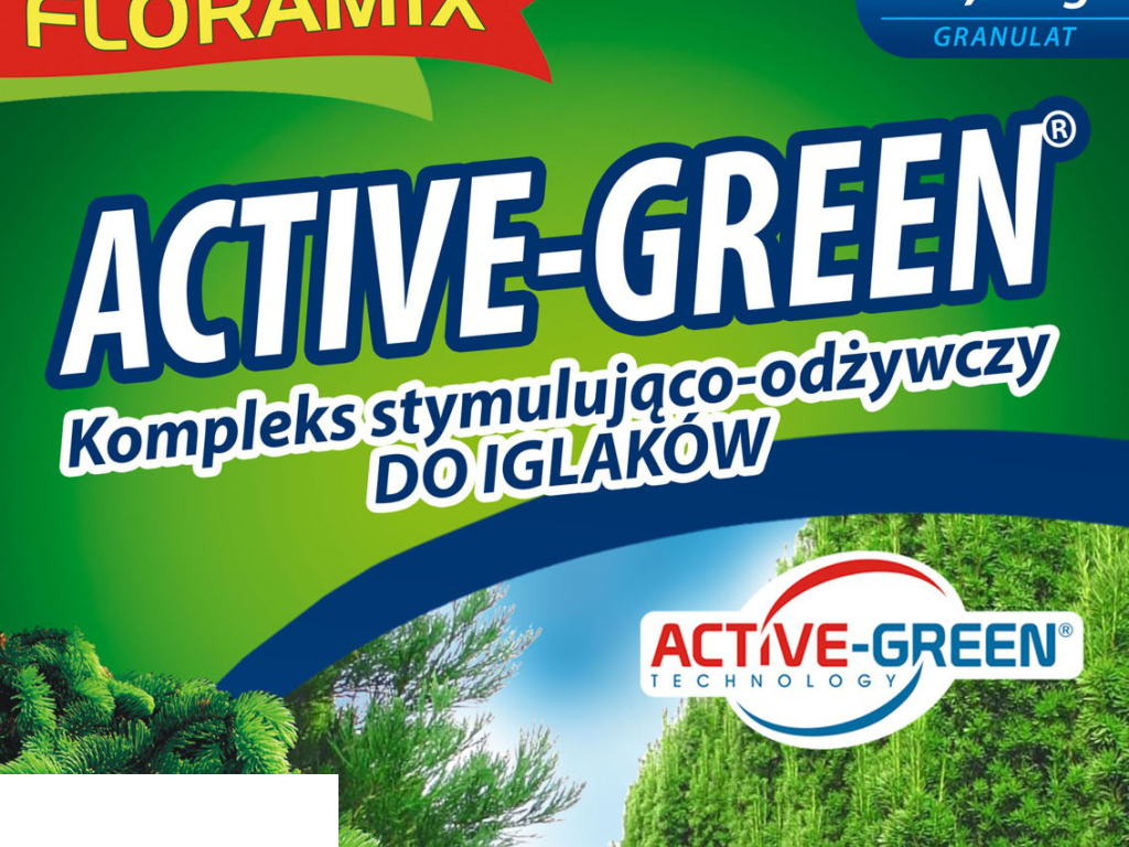 ACTIVE-GREEN® Kompleks w Formie Granulatu do Iglaków