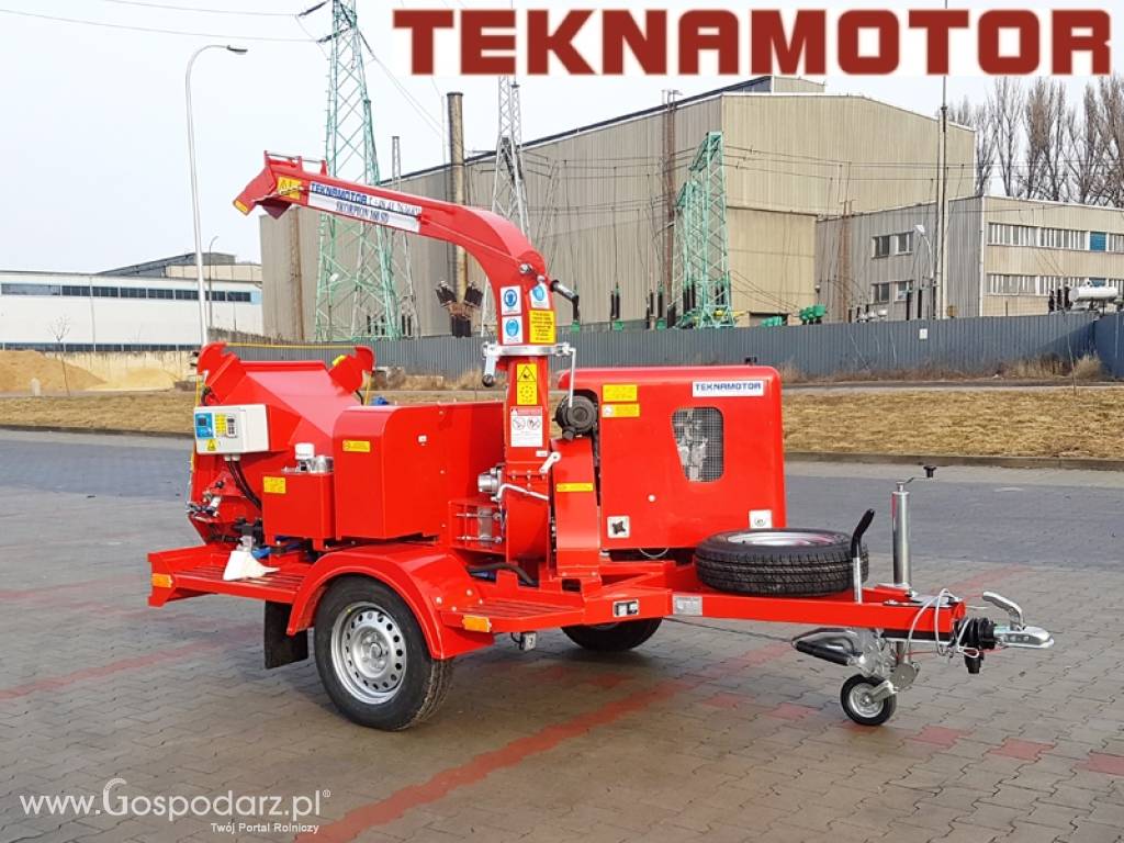 Mobilny rębak tarczowy Skorpion 160SD - Teknamotor