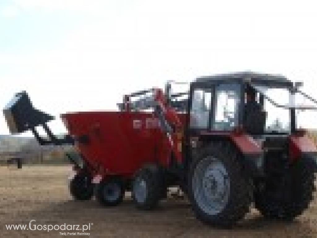 Wóz paszowy jednowirnikowy z obniżoną podłogą T659 BEL-MIX – poj. 6, 8, 10 i 12 m3 8