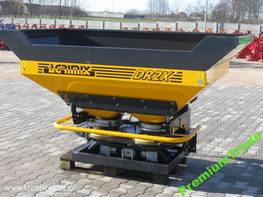 NOWY Rozsiewacz Hydrauliczny Dwutarczowy + GRATIS 7