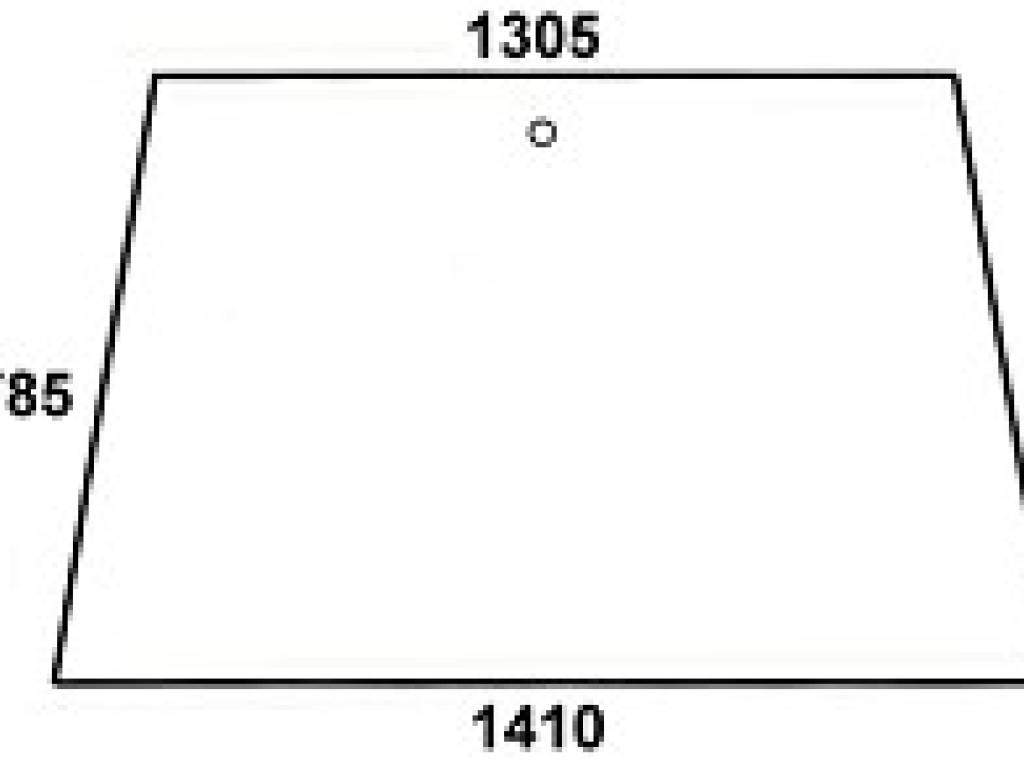 FENDT - szyba przednia / tylna zielona