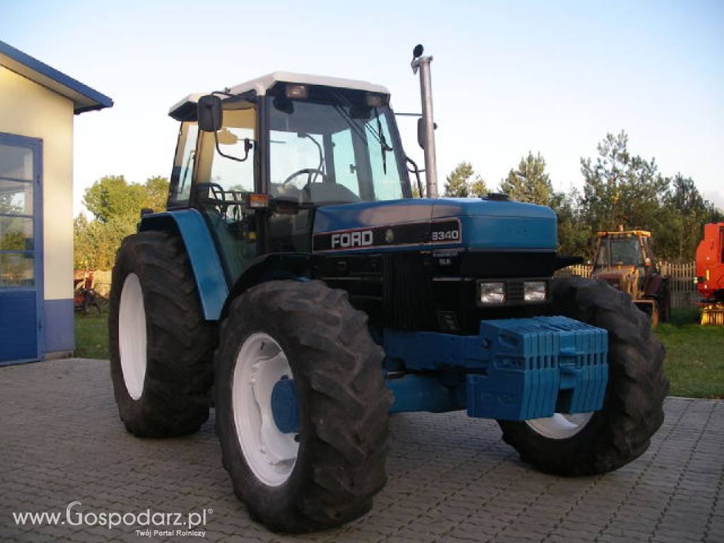 NEW HOLLAND 8340 130KM klima 94r 5800mtg ZADBANY LUX