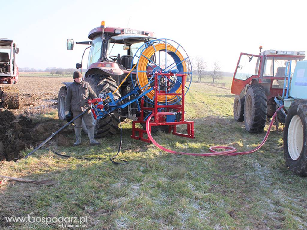 Udrażniarki drenów Brard & Sarran 4