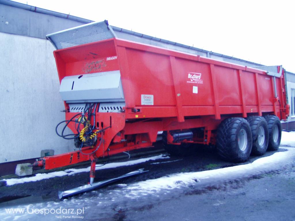 Rozrzutnik obornika Brochard Dragon BG 320- 100 EV 27 TON Brochard Dragon BG 320- 100 EV 27 TON 6