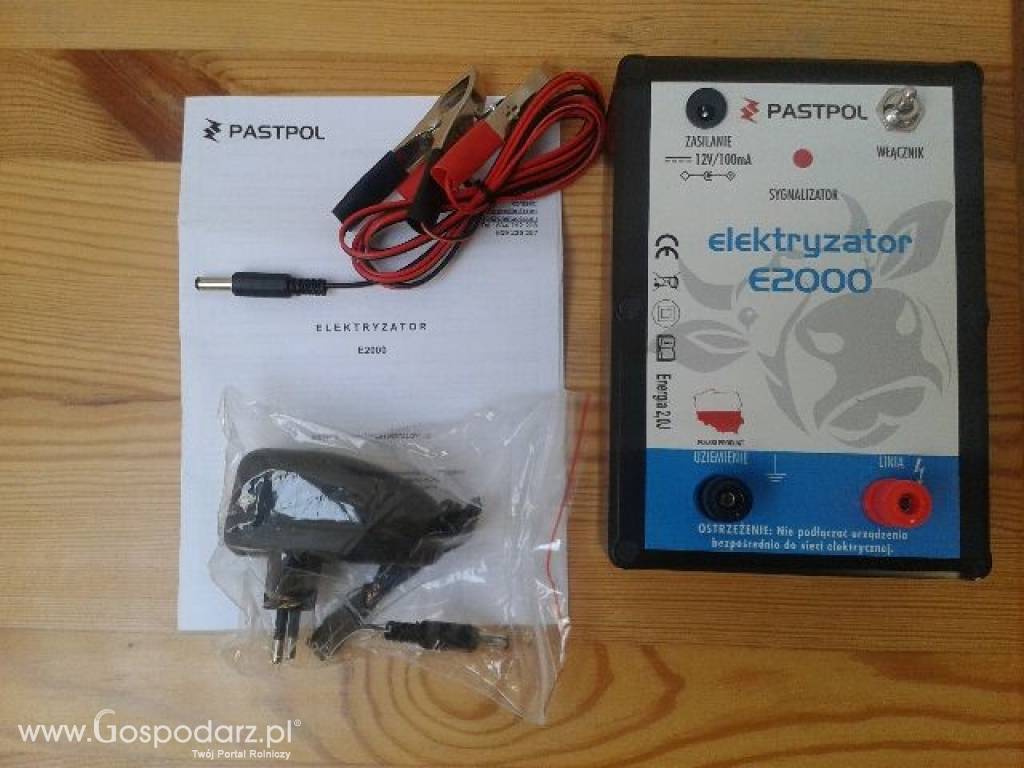 Elektryzator  sieciowo/akumulatorowy - PASTPOL  E2000 2J 4