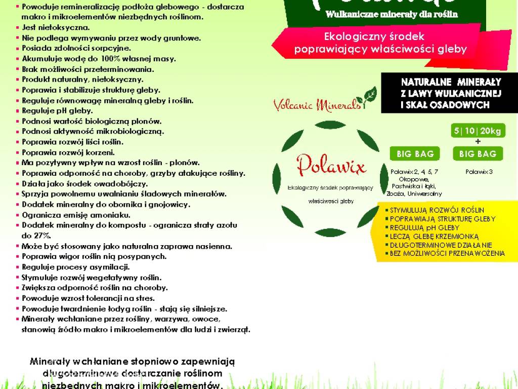 Ekologiczny nawóz POLAWIX® 3