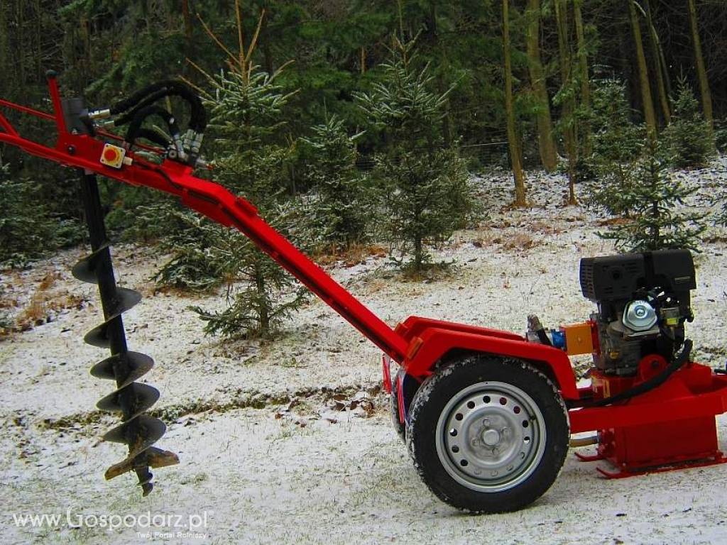 Solidna wiertnica hydrauliczna o napędzie spalinowym 13KM 5