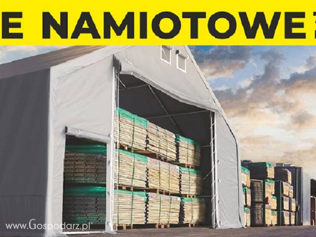 Namiot magazynowy całoroczny warsztat garaż 4x6x2m MTB 3
