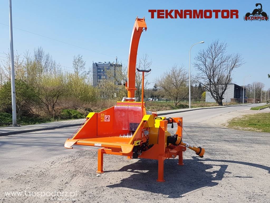 Rębak bębnowy Skorpion 280 RBG do ogrodu, sadu - produkt Polski