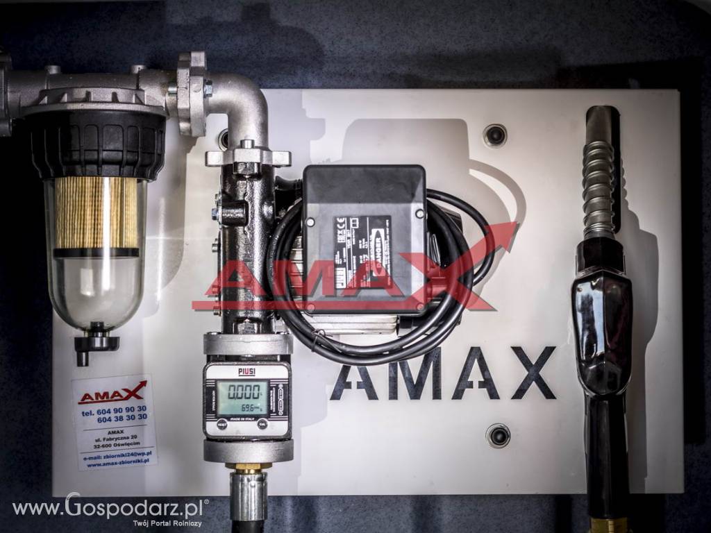 Zbiornik na paliwo 5000 litrów CPN diesel stacja paliw olej napędowy AMAX 8