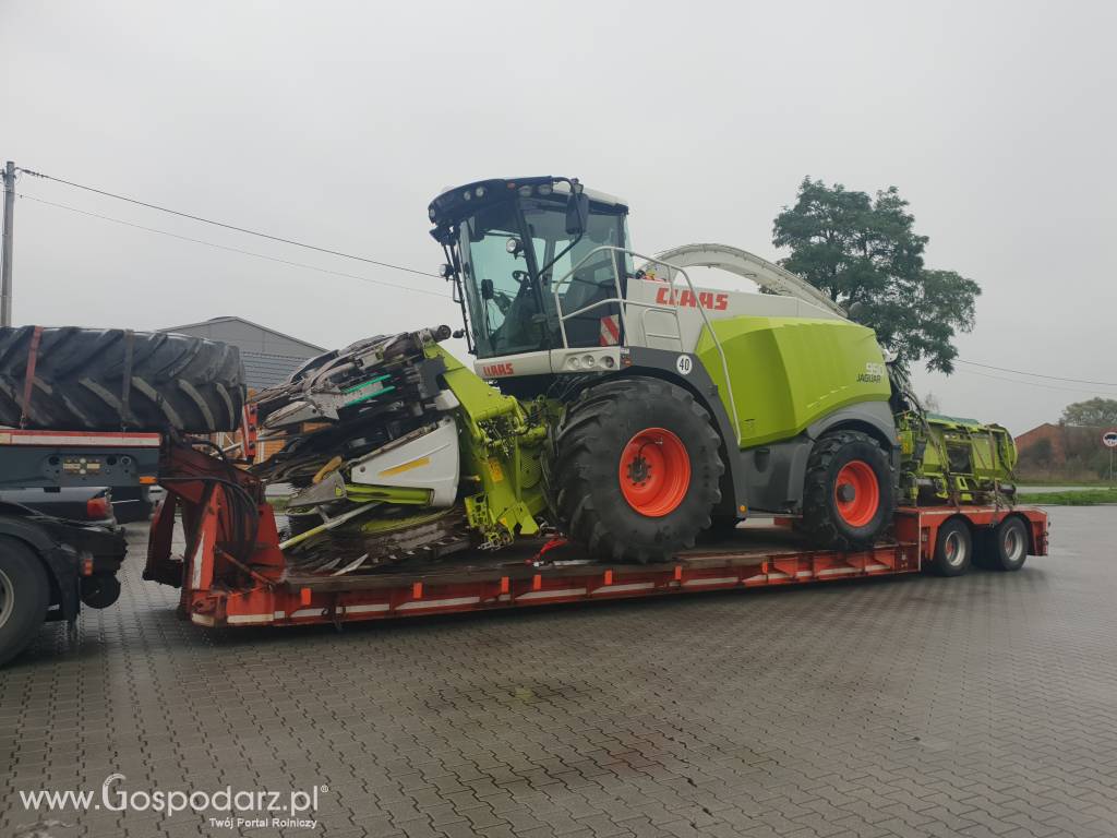 Transport kombajnów rolniczych zbożowych ziemniaczanych 6
