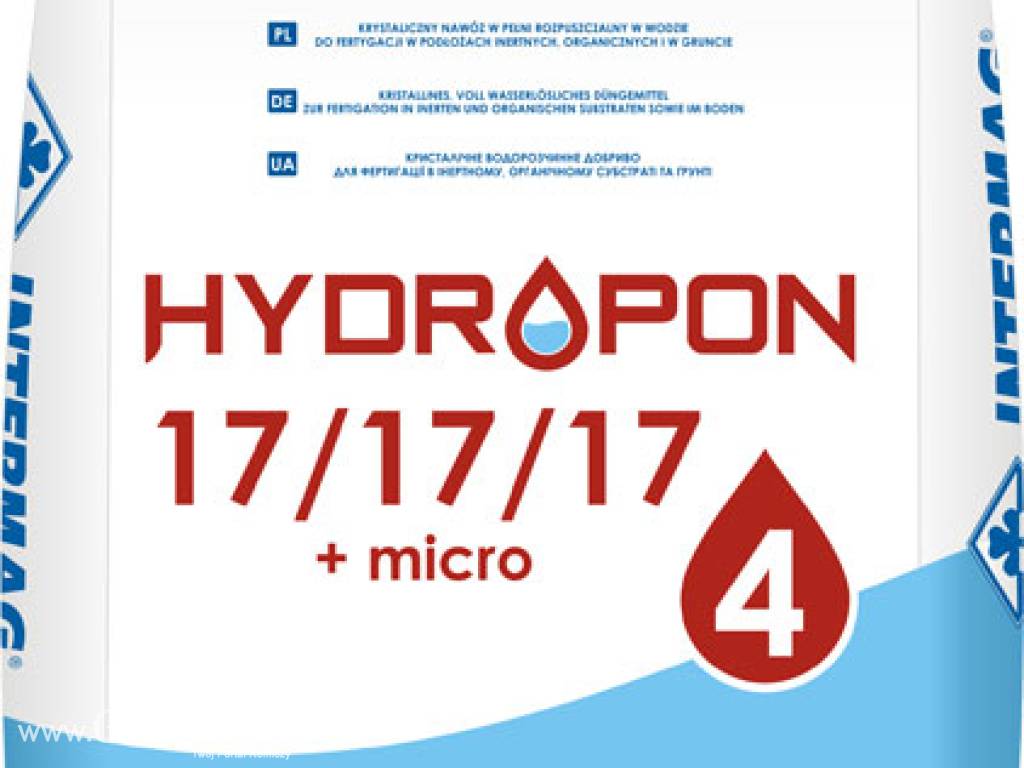 HYDROPON 4 Nawóz do fertygacji