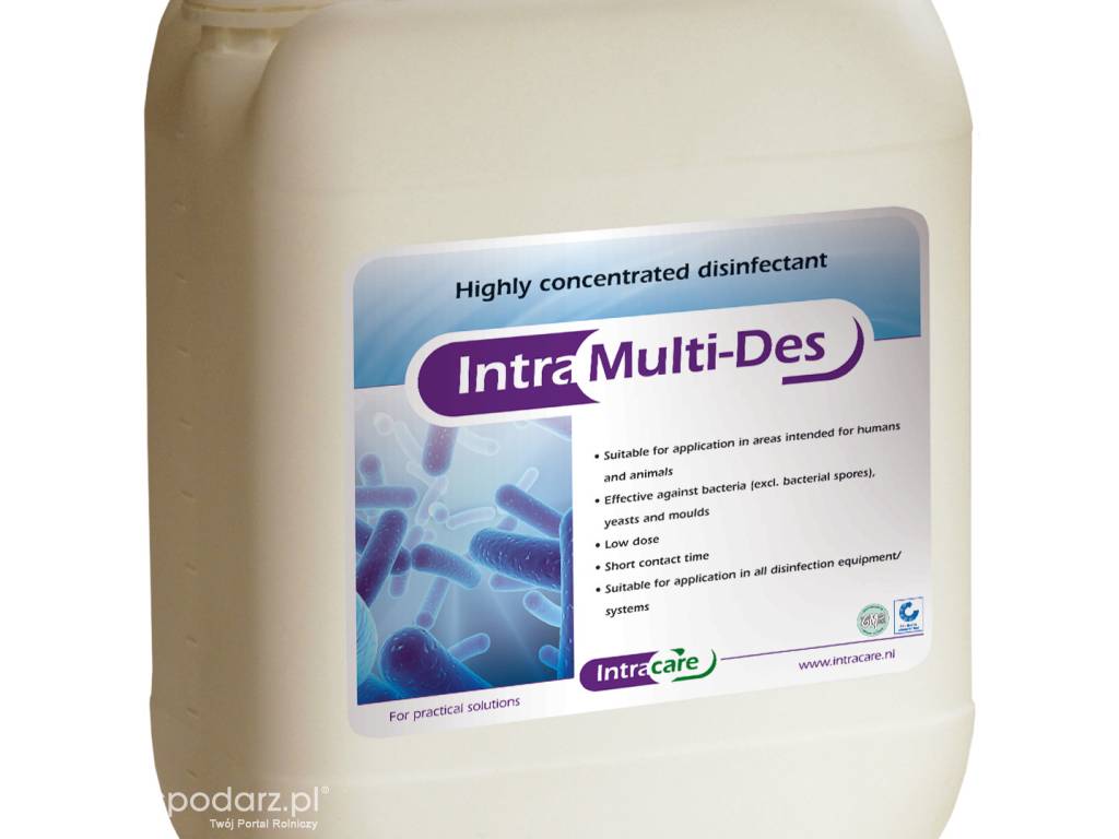 INTRA MULTI DES 10L- skuteczna i tania dezynfekcja !