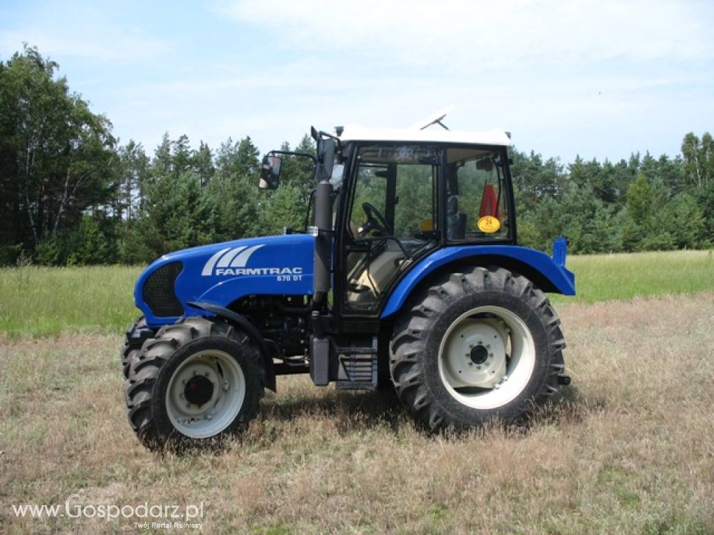 NOWY CIĄGNIK ROLNICZY FARMTRAC 670 DT 4