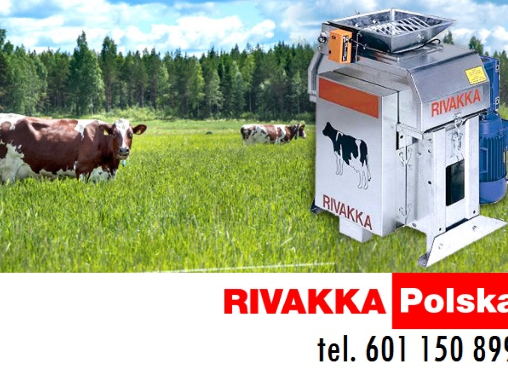 Rivakka - Gniotownik walcowy zasypowy