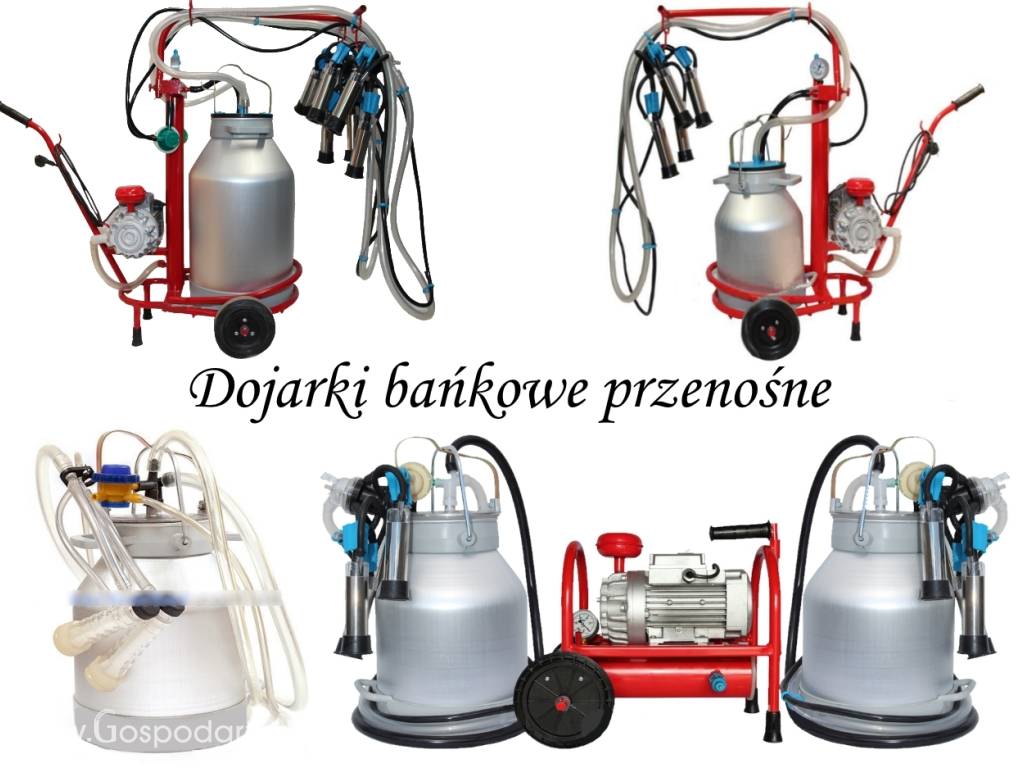 Dojarki bańkowe przenośne