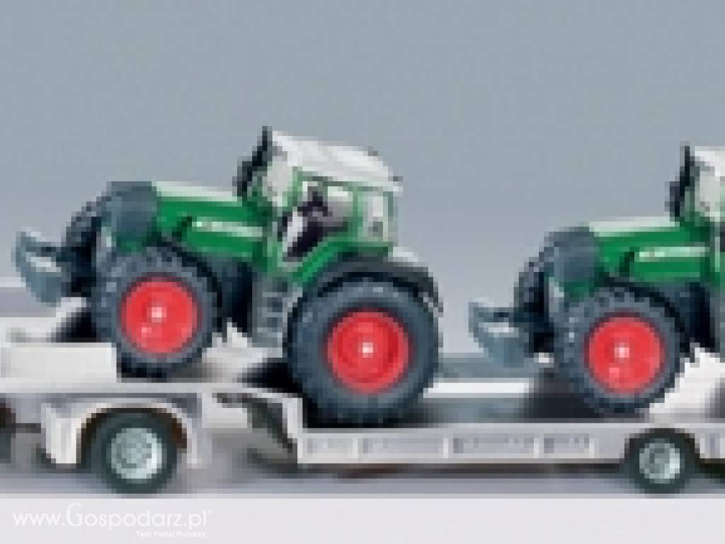 Ciężarówka Man z naczepą i dwoma ciagnikami Fendt Favorit 924 1:87  (zabawka, model)