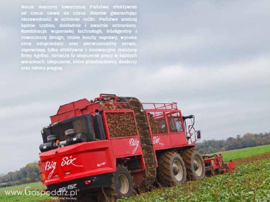 Agrifac Big Six sześciorzędowy kombajn do zbioru buraków cukrowych 5