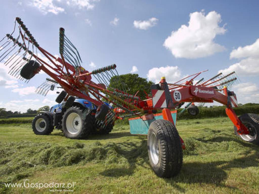 Zgrabiarki z odkładaniem pokosu do środka Kverneland Taarup 9578C - 9584C