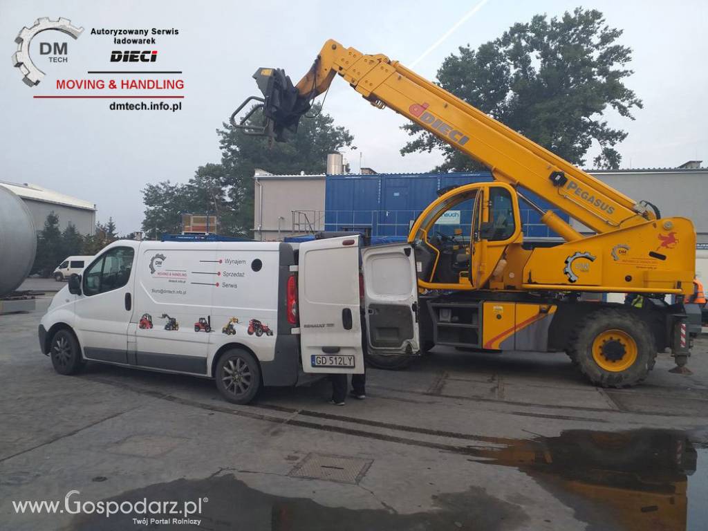 Serwis ładowarek teleskopowych, wózków widłowych i wiertnic 7
