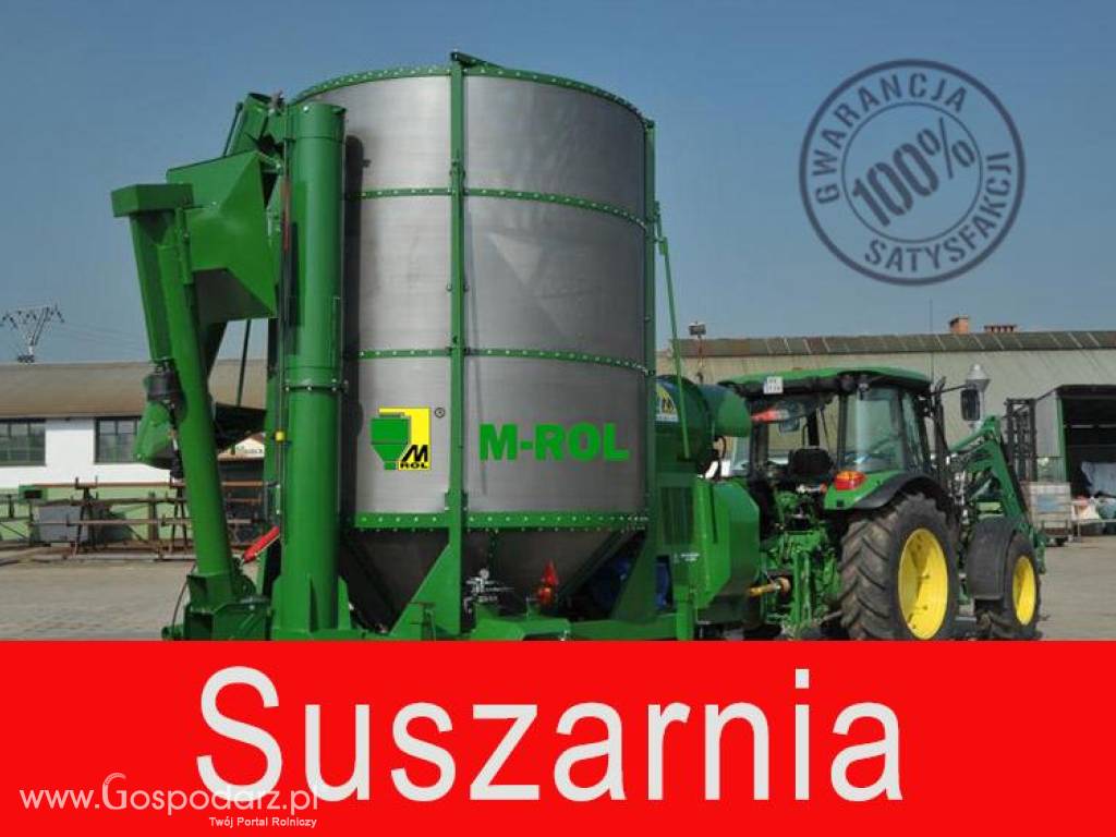 Suszarnia do zbóż M-ROL 15m3/12t