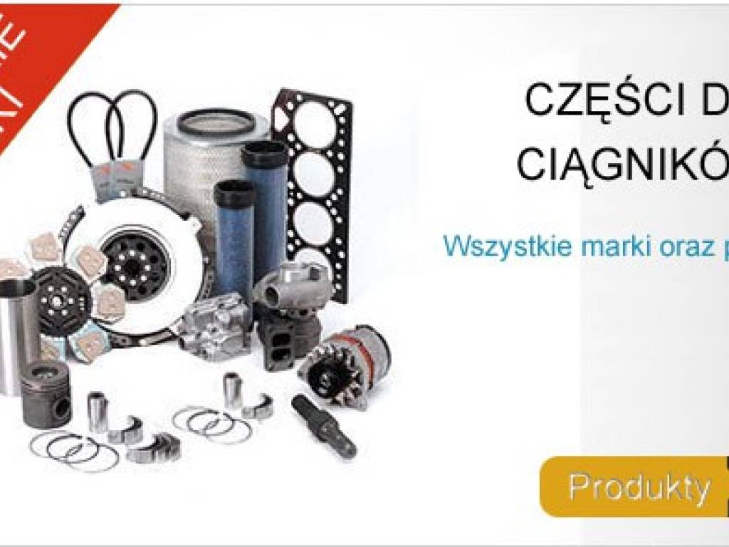 CZĘŚCI ZAMIENNE ZETOR,URSUS,MTZ, MF,DEUTZ-FAHR. 8