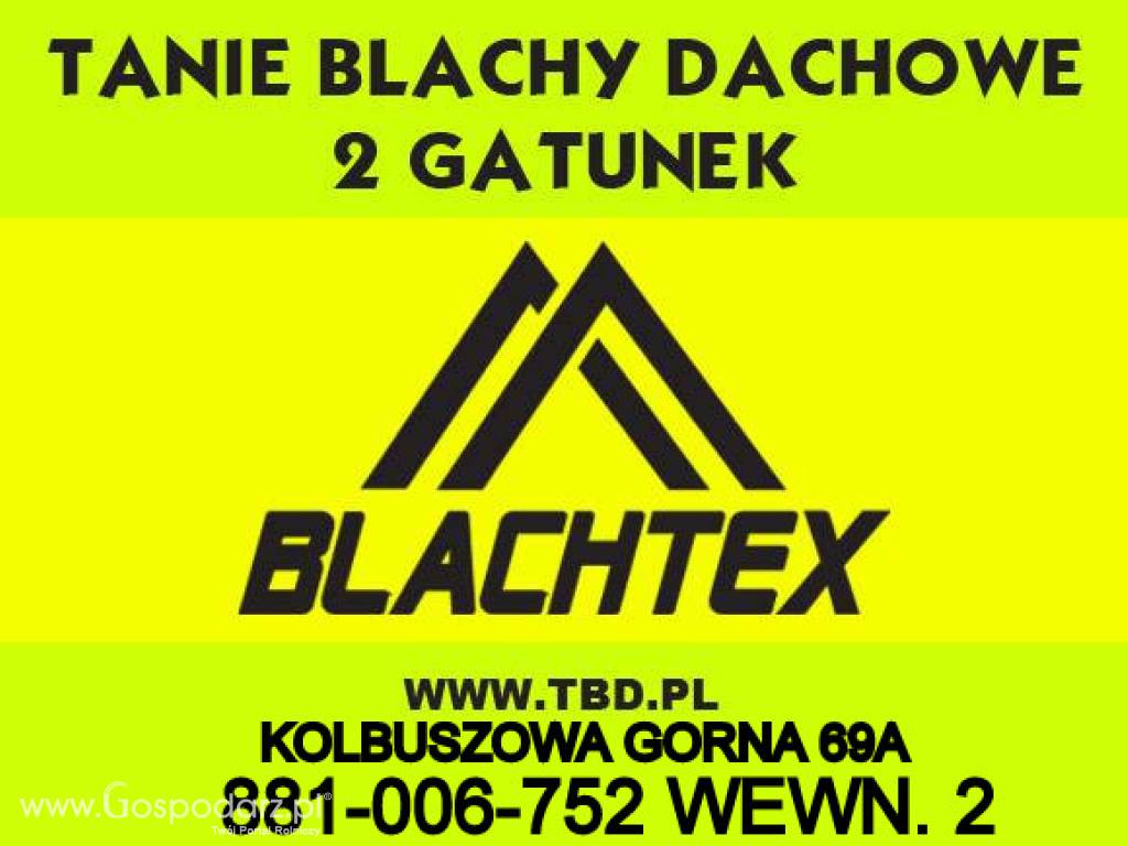 Blacha na budynek gospodarczy 2 gatunek KOLBUSZOWA