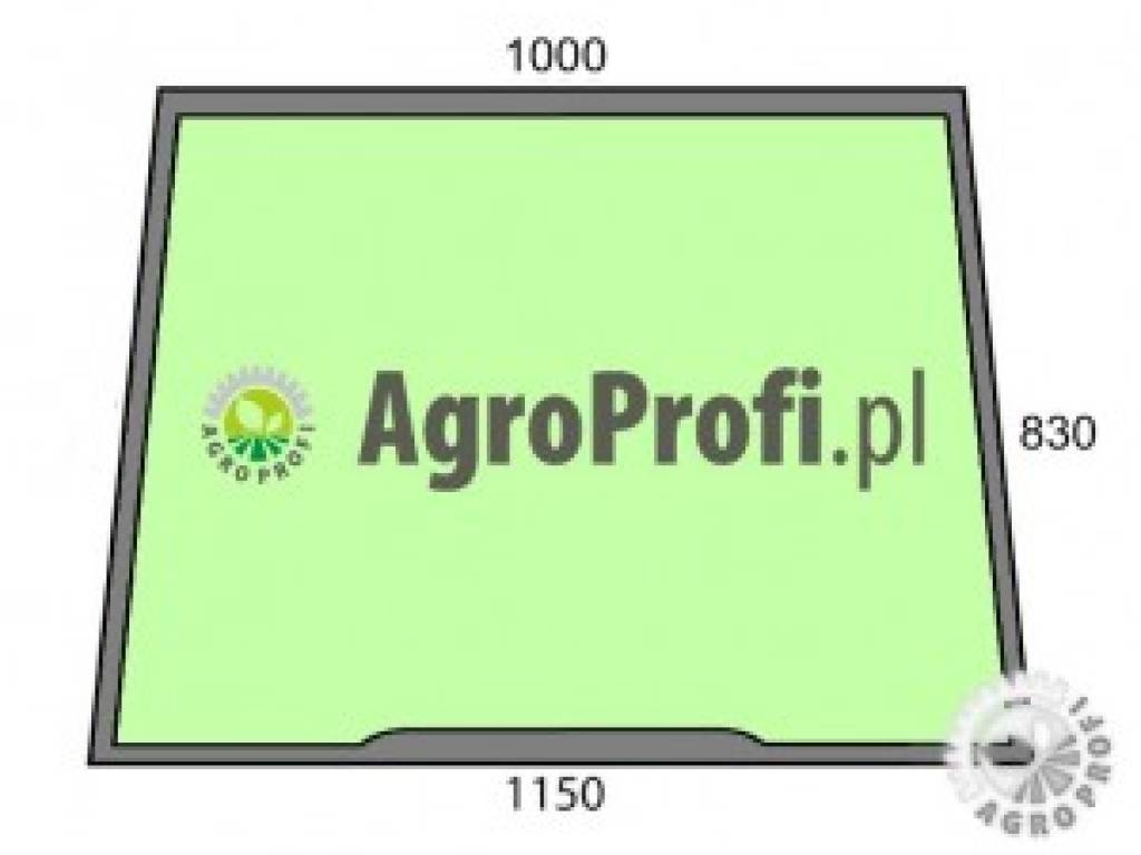 NEW HOLLAND / CASE / FIAT Szyba przednia do kabiny
