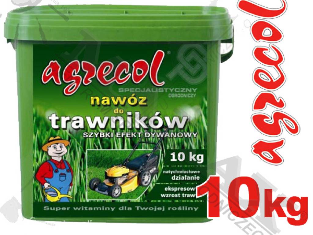 Nawóz do trawników szybki efekt dywanowy AGRECOL 10 KG