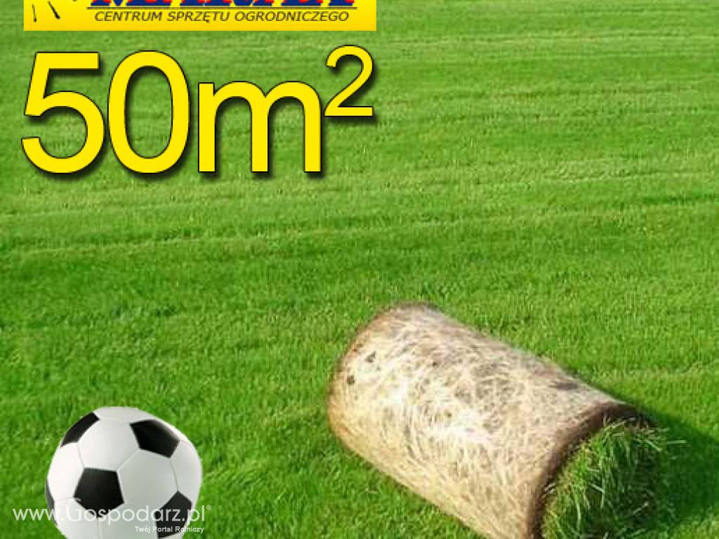 Trawa z rolki, trawa rolowana SPORTOWA 50m2trawa z rolki na boiska sportowe, darń w rolce, DARMOWA WYSYŁKA