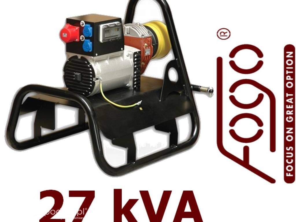 Agregat rolniczy AGROVOLT AV27 moc 27 kVA, agregat prądotwórczy, generator prądu