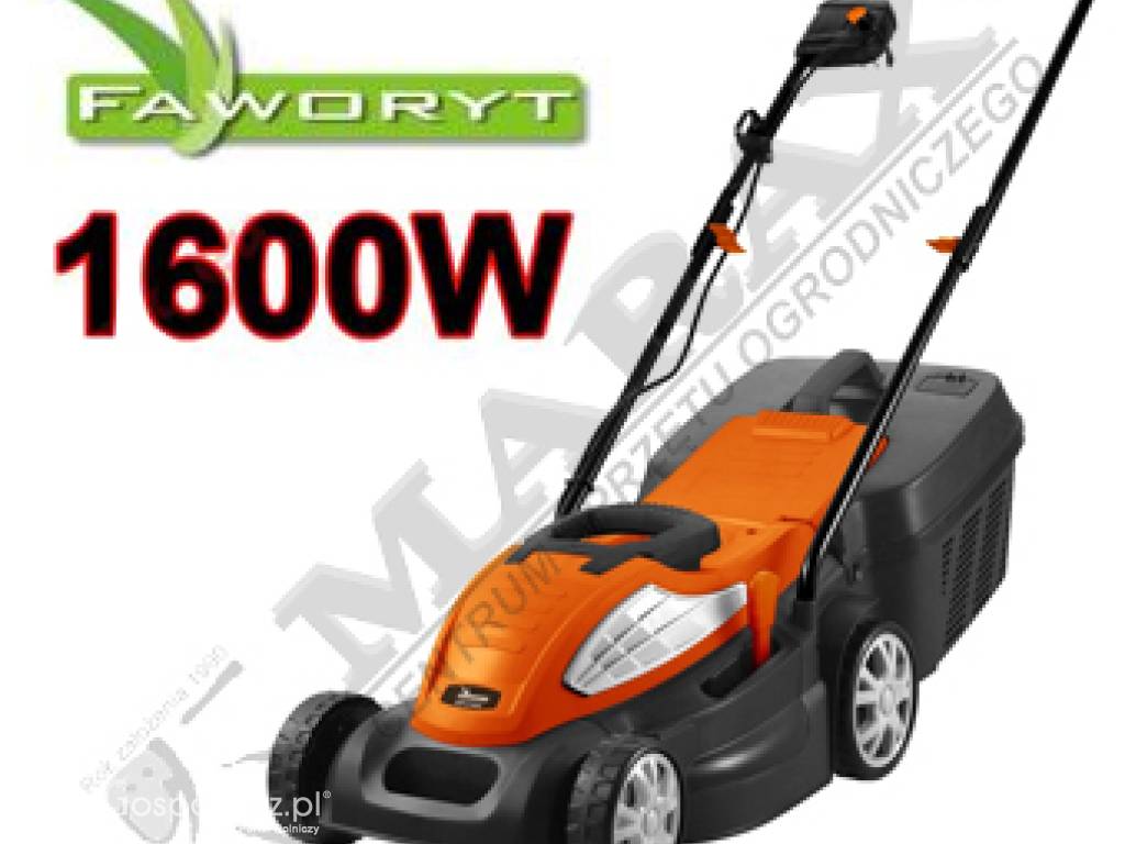 Kosiarka elektryczna Faworyt LM C3805moc 1600W, szer. cięcia: 38,0cm, z koszem