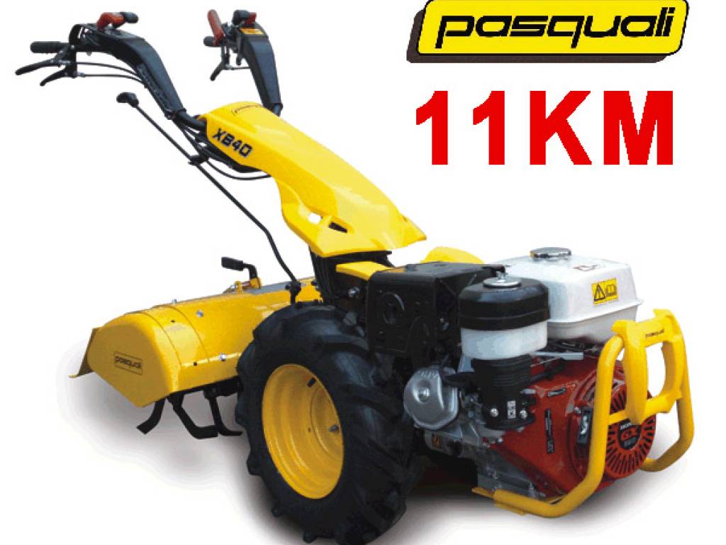 Mikrociągnik jednoosiowy PASQUALI XB40 POWERSAFEmoc 11KM, silnik: Honda GX390, benzyna, rozrusznik elektryczny